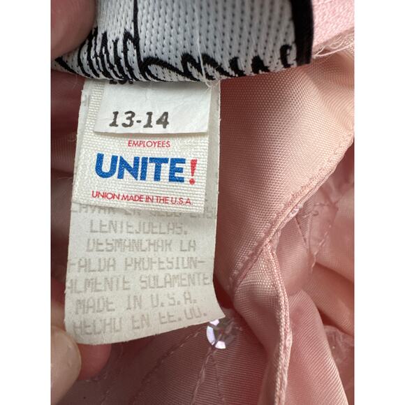 NWT Y2K Zum Zum pink sequin JCPenney Formal Prom Dress Union Made USA large - Picture 10 of 15